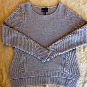 Brown knit sweater Cynthia Rowley